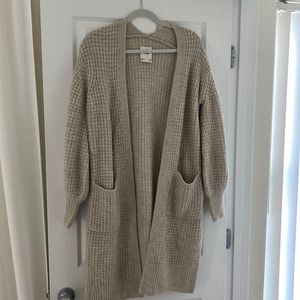Abercrombie long oversized cardigan